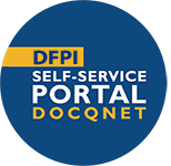 Logo for DFPI Self - Service Portal DOCQNET 